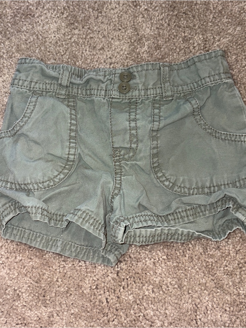 Girl’s Green Circo Shorts 4T